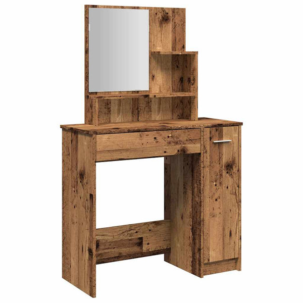 Alter Schminktisch aus Holz Simpronia 86,5x35x136cm