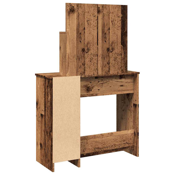 Alter Schminktisch aus Holz Simpronia 86,5x35x136cm