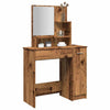 Alter Schminktisch aus Holz Simpronia 86,5x35x136cm