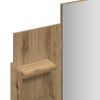 Schminktisch Dulfu aus Eichenholz, handgefertigt, 96x39x142cm