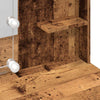 Alter Holzschminktisch mit LED-Beleuchtung Valadea 96x40x142cm