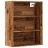 Alte hängende Wandvitrine aus Holz Balacescu 69,5x32,5x90cm