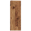 Alte hängende Wandvitrine aus Holz Balacescu 69,5x32,5x90cm