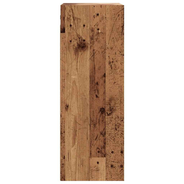 Alte hängende Wandvitrine aus Holz Balacescu 69,5x32,5x90cm