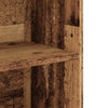 Alte hängende Wandvitrine aus Holz Balacescu 69,5x32,5x90cm