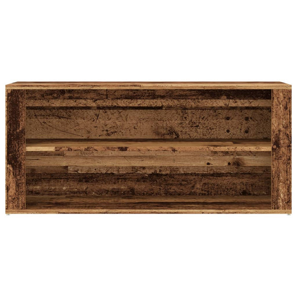 Schuhregal Hore 100x35x45cm (Altholz, Holz)