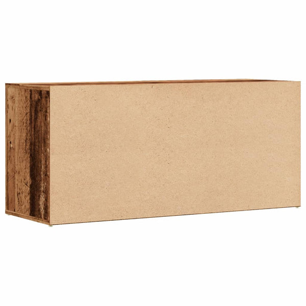 Schuhregal Hore 100x35x45cm (Altholz, Holz)