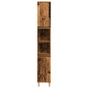Alter Holz-Badschrank Arturo 30x30x190cm (Holz)