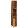 Alter Holz-Badschrank Arturo 30x30x190cm (Holz)