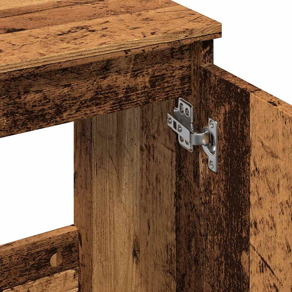 Waschtischunterschrank Francoise 58x33x60cm (Altholz, Holz)