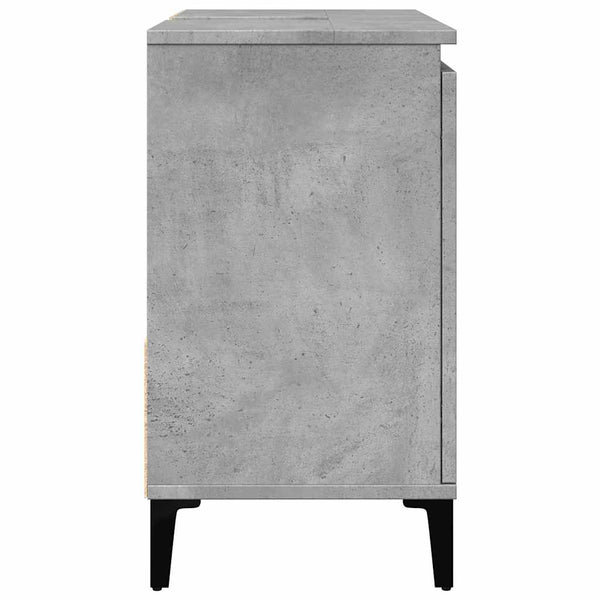Harmaa pesuallaskaappi Silvy 65x33x60cm (suunniteltu puu)