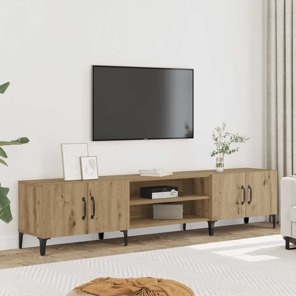 Artesaani tammi tv-taso Burnett 180x31,5x40cm (puinen)