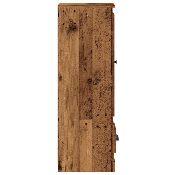 Alter Holzschrank Gilde 36x35,5x103,5cm (Holz)