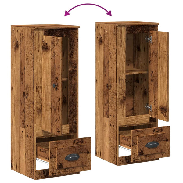 Alter Holzschrank Gilde 36x35,5x103,5cm (Holz)