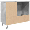 Betongrauer Waschbeckenunterschrank Papava 65x33x60cm (Holz)