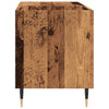 Plattenschrank Dej 84,5x38x48cm (Altholz, Holz)