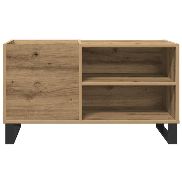 Artesaani tammi lp-levyjen säilytyskaappi Doriean 84,5x38x48cm (puu)