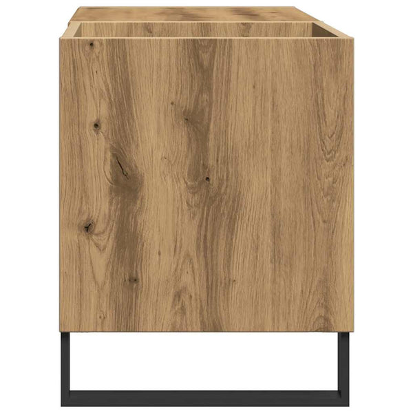 Artesaani tammi lp-levyjen säilytyskaappi Doriean 84,5x38x48cm (puu)