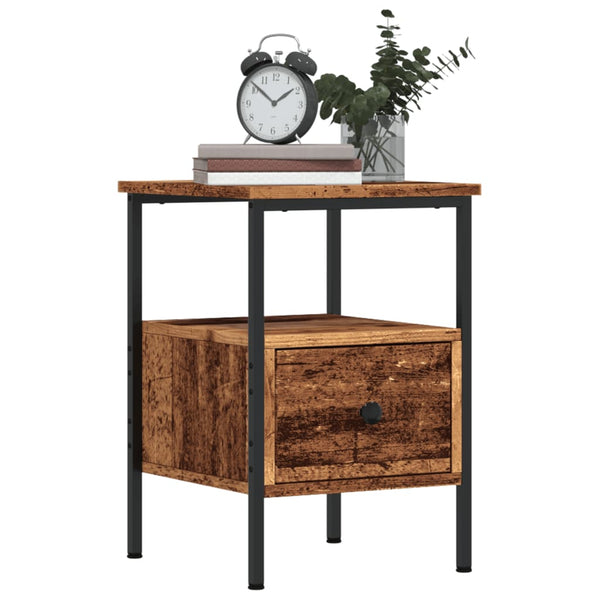 Nachttisch Butaru, alt, Holz, 34x36x50 cm (Holz)