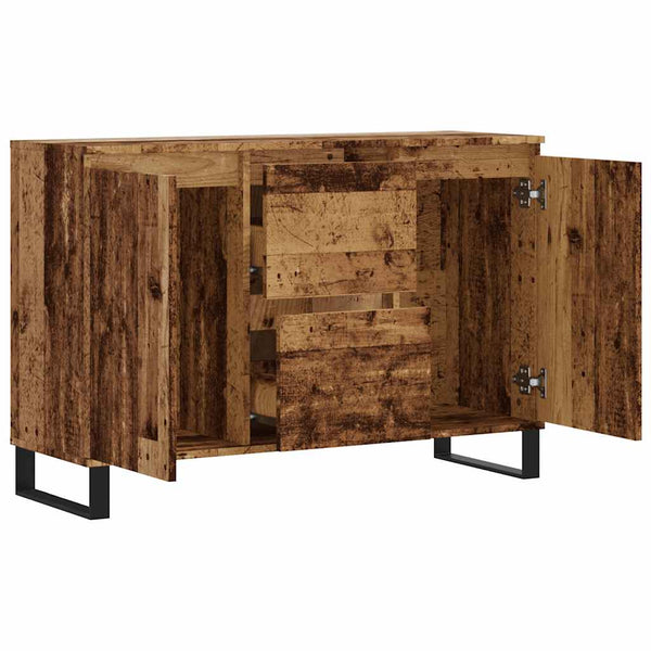 Vanha puu senkki Botu 104x35x70cm (puinen)