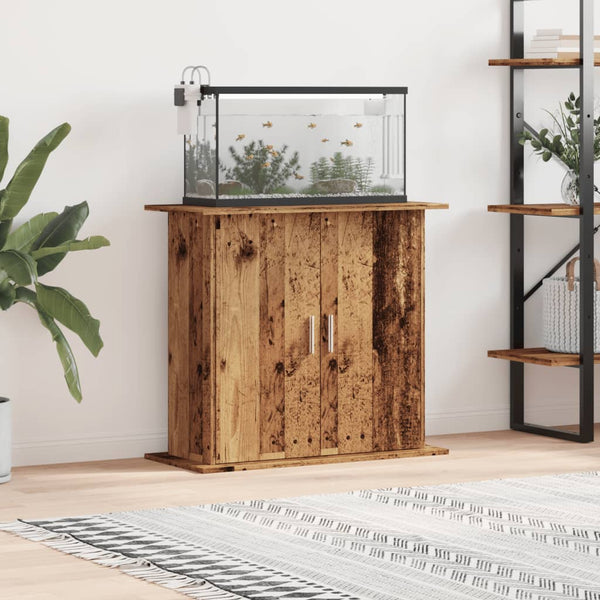 Akvaarioteline Omurbec 81x36x73cm (vanha puu, puinen)