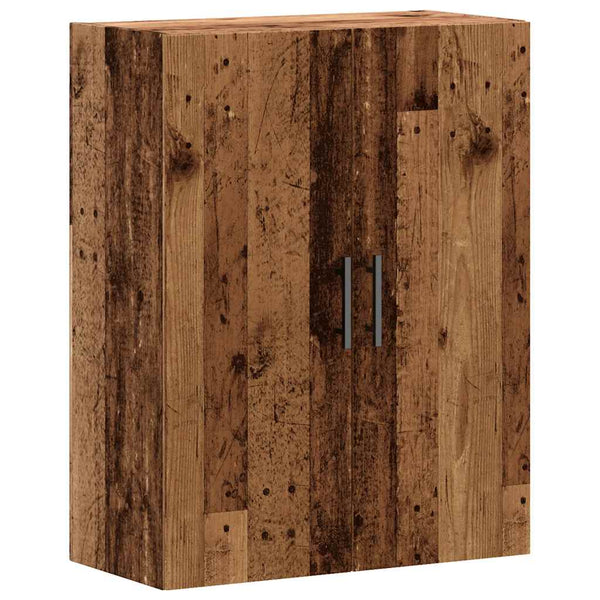 Alter Holz Wandschrank Gross 69,5x34x90cm