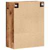 Alter Holz Wandschrank Gross 69,5x34x90cm