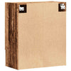 Vanha puu seinäkaappi Xenica 60x31x70cm (puinen)