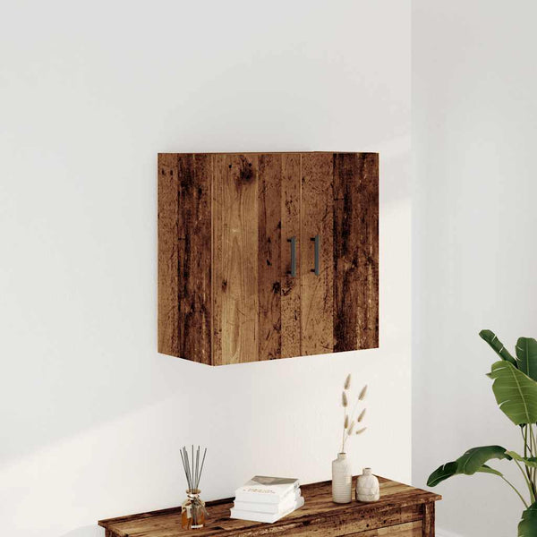 Alte Holz-Wandvitrine Farmarz 60x31x60cm (Holz)