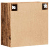 Alte Holz-Wandvitrine Farmarz 60x31x60cm (Holz)
