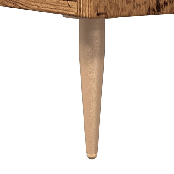 Vanha puu senkki Cg 100x36x60cm (puinen)