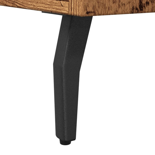 Alte Holzkommode Nastita 100x36x60cm (Holz)