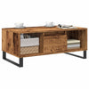 Couchtisch aus Altholz Mvasile 90x50x36,5cm (Holz)