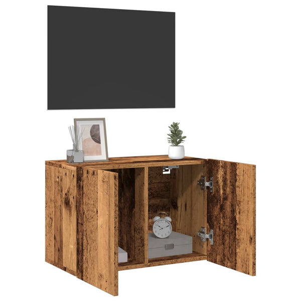 Kincsnicom Vintage Wandmontierter TV-Schrank 60x30x41cm