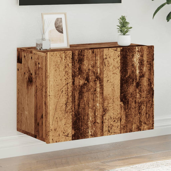 Kincsnicom Vintage Wandmontierter TV-Schrank 60x30x41cm