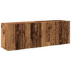 Alte Holz-TV-Schränke Wandmontage Kincsnicom 60x30x41cm (2 Stück)