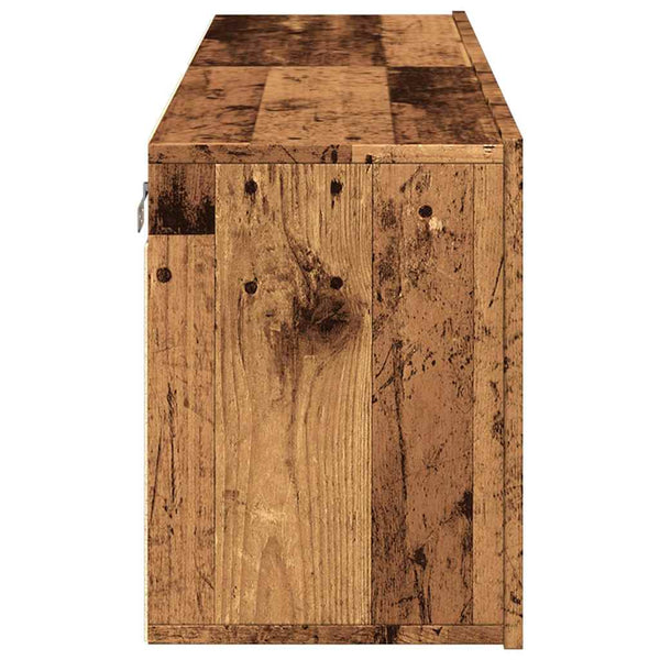 Alte Holz-TV-Schränke Wandmontage Kincsnicom 60x30x41cm (2 Stück)