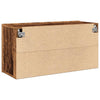 TV-Schrank Kincsnicom 80x30x41cm (Wandmontage, Altholz)