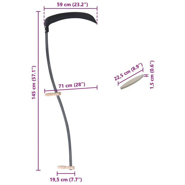 Sense mit Wetzstein Nurfan 145cm