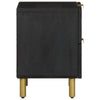 Nachttisch Feleontin 40x33x46cm schwarz (Mangoholz)