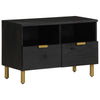 Schwarzer TV-Schrank Fronu 70x33x46cm (Holz)