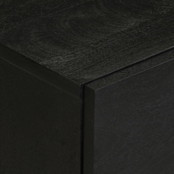 Nachtschrank Brancu 50x33x62cm (Holz) Schwarz