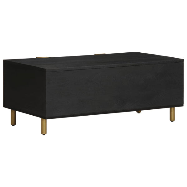 Couchtisch Shadi 100x54x40cm (Holzwerkstoff), schwarz