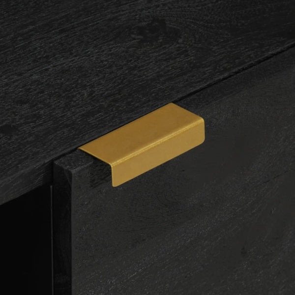 Couchtisch Shadi 100x54x40cm (Holzwerkstoff), schwarz