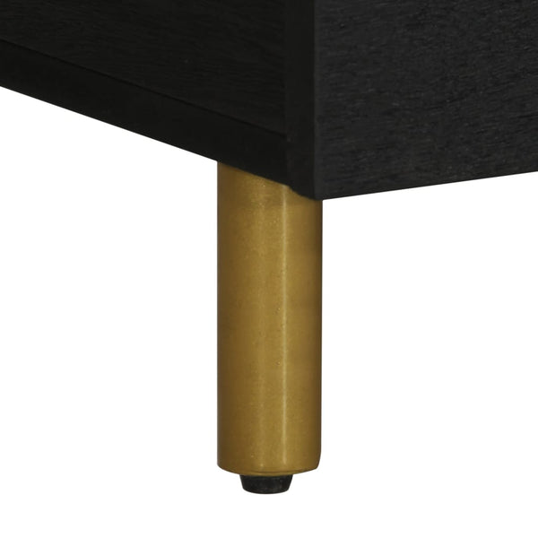 Couchtisch Shadi 100x54x40cm (Holzwerkstoff), schwarz