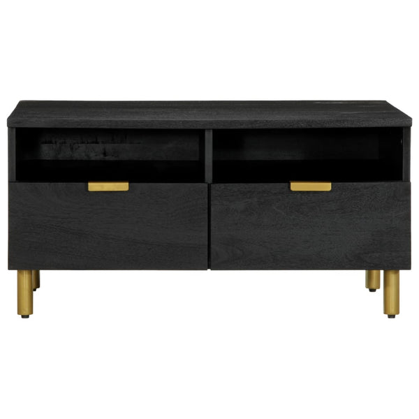 Couchtisch Frimont schwarz 80x54x40cm (Holz)