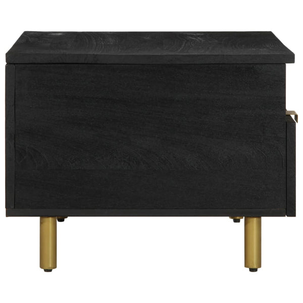 Couchtisch Frimont schwarz 80x54x40cm (Holz)