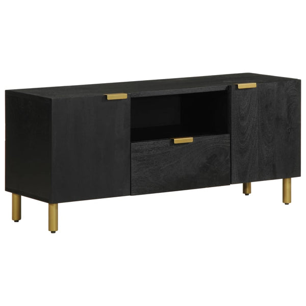TV-Schrank Doral (Schwarz) 105x33x46cm (Holzwerkstoff)
