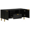 TV-Schrank Doral (Schwarz) 105x33x46cm (Holzwerkstoff)
