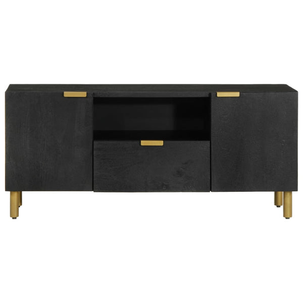 TV-Schrank Doral (Schwarz) 105x33x46cm (Holzwerkstoff)